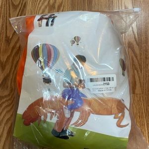 Inflatable crab blowup costume, adult size. Only wore once.